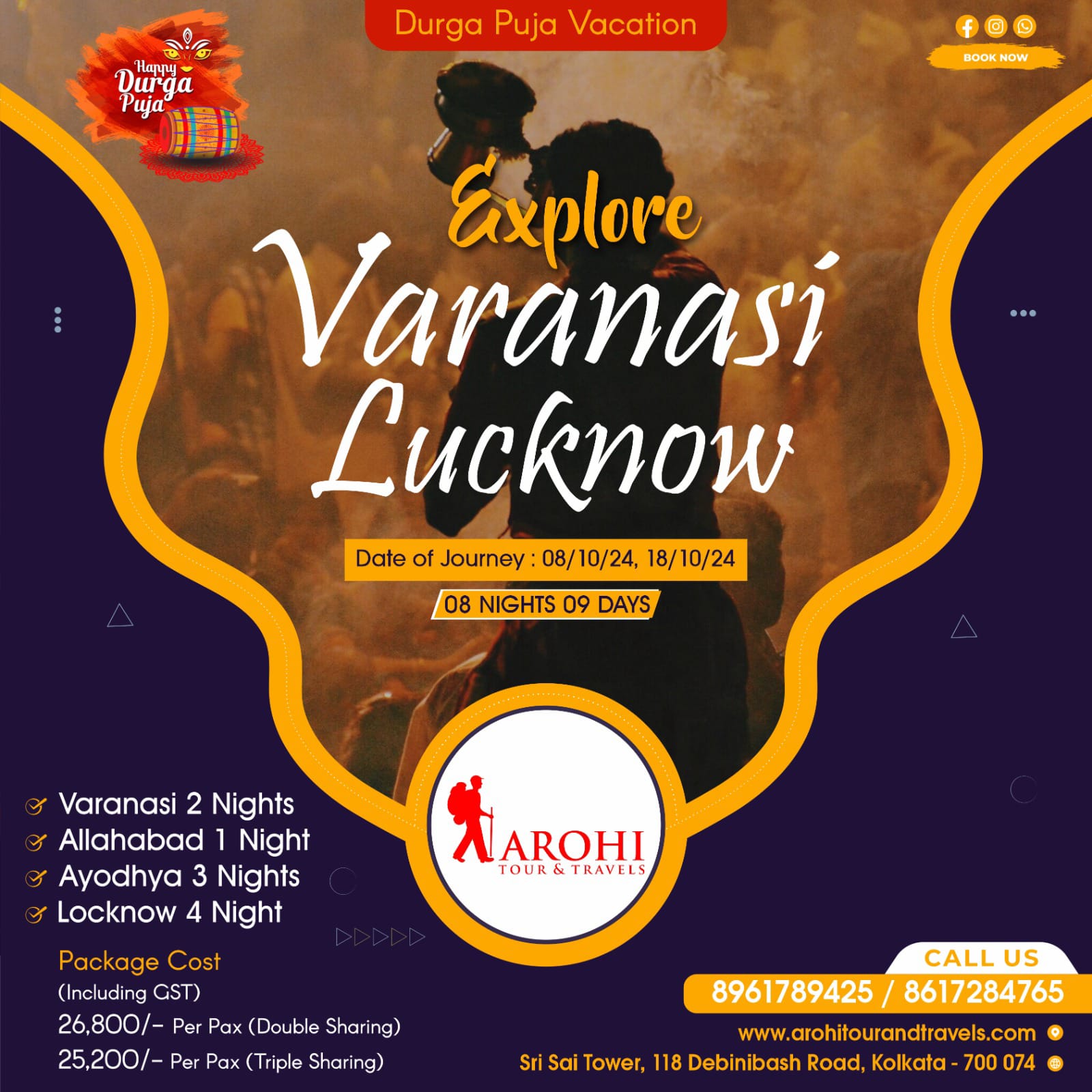 varanasi-lucknow