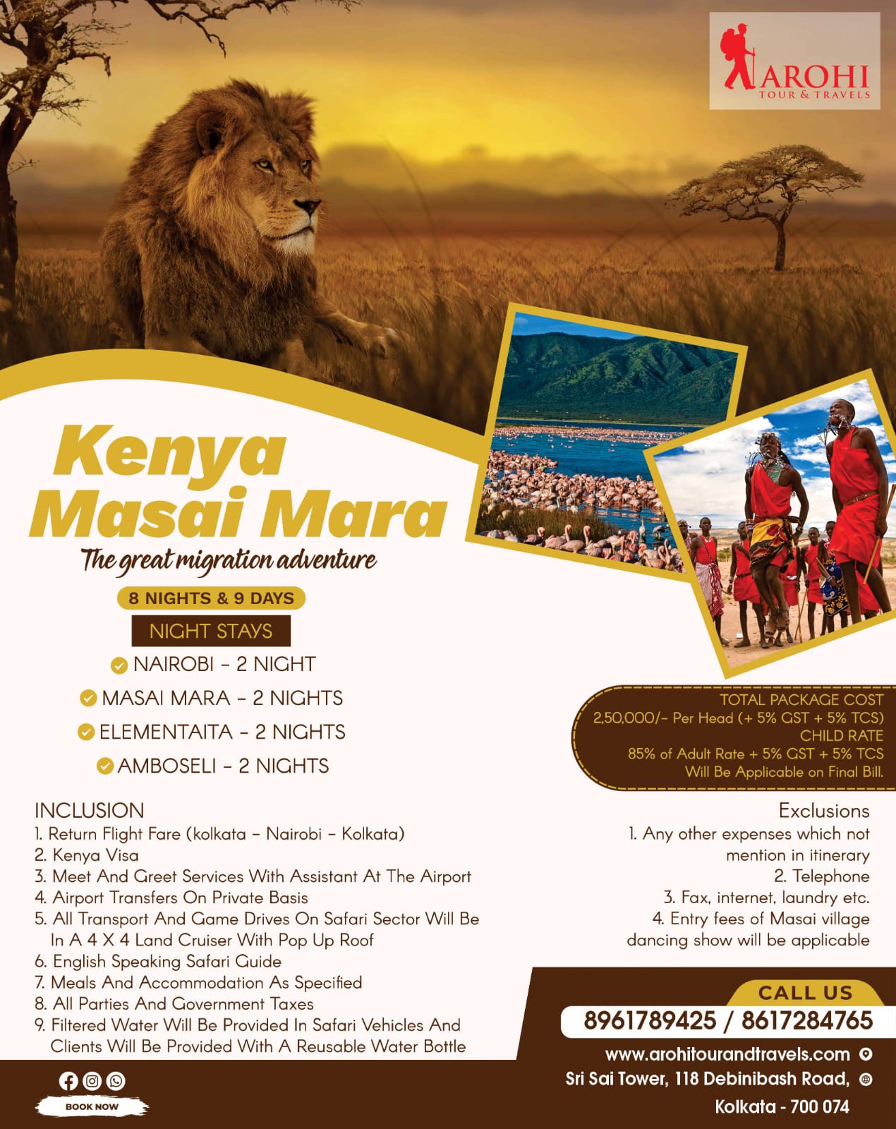 KENYA - MASAI MARA  13 days